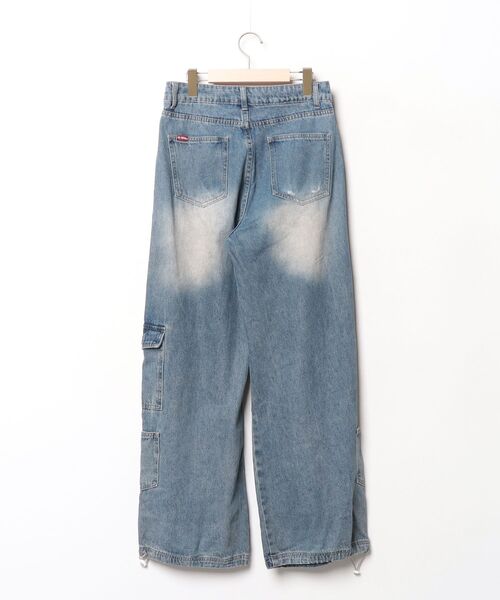 「Java」 カーゴパンツ LARGE ブルー レディース_画像2