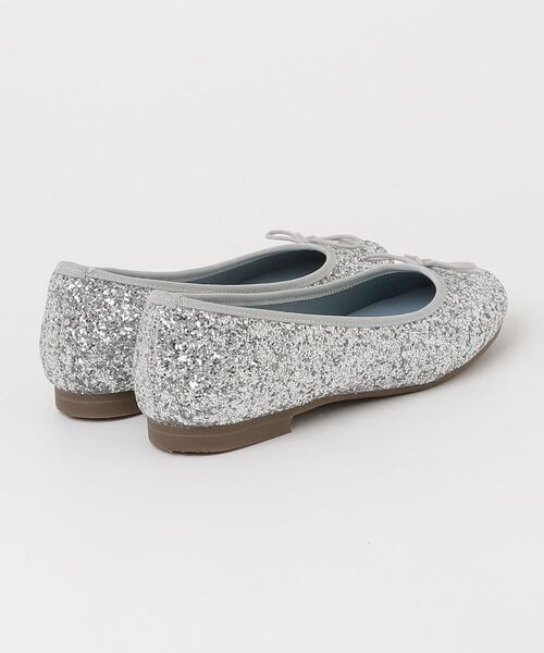 「Emma Francis」 バレエシューズ 22.5cm シルバー レディース_画像2