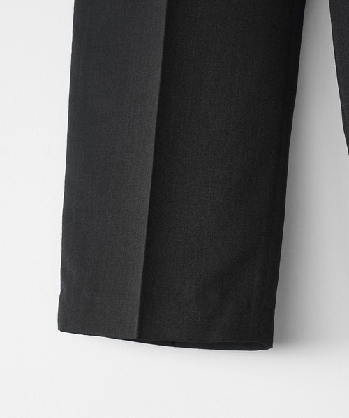 WYM LIDNM スラックス SEMI WIDE STRAIGHT CLASSIC SLACKS メンズ
