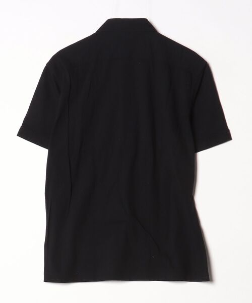 「LACOSTE」 半袖ポロシャツ 4 ブラック メンズ_画像2