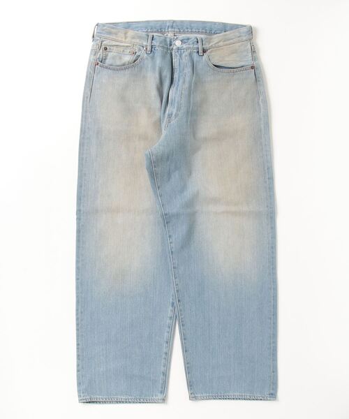 「BEAMS」 デニムパンツ X-LARGE グレー メンズ_画像3