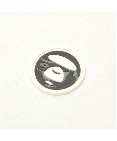 「AAPE BY A BATHING APE」 半袖Tシャツ MEDIUM ホワイト メンズ_画像6