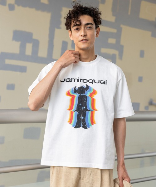 ジャミロクワイTシャツ④鬼レアjamiroquai BAYFLOW（ベイフロー） tシャツ 「Jamiroquai(ジャミロクワイ