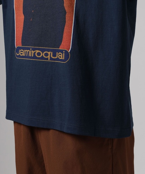 Jamiroquai ジャミロクワイ バンドTシャツ ネイビー S 音楽・バンド