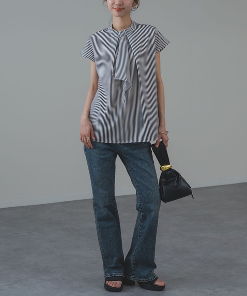 「ANNA LUNA」 ノースリーブブラウス MEDIUM オフホワイト レディース_画像2