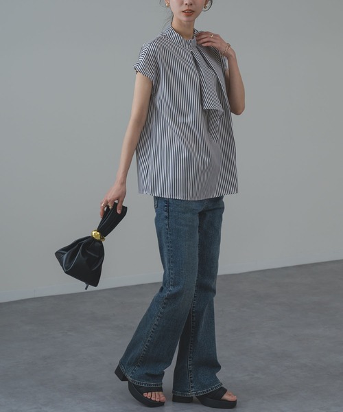 「ANNA LUNA」 ノースリーブブラウス MEDIUM オフホワイト レディース_画像3