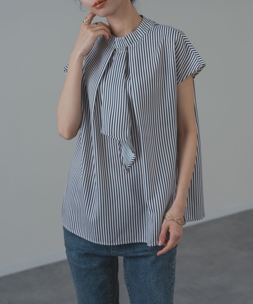 「ANNA LUNA」 ノースリーブブラウス MEDIUM オフホワイト レディース_画像9