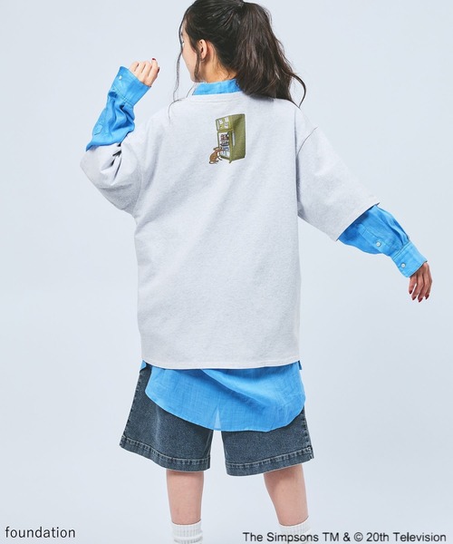 niko and…（ニコアンド） tシャツ 半袖 「THE SIMPSONS / シンプソンズ