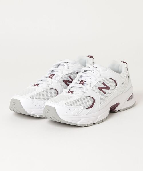 「New Balance」 ローカットスニーカー 25.5cm ホワイト系その他2 レディース_画像5