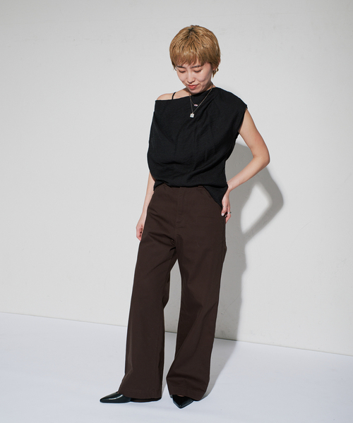 「GRISE」 フラットサンダル 23cm シルバー レディース_画像6
