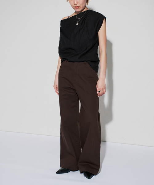 「GRISE」 フラットサンダル 23cm シルバー レディース_画像7