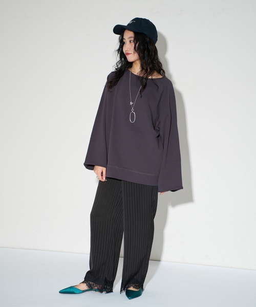 「GRISE」 フラットサンダル 23cm シルバー レディース_画像8
