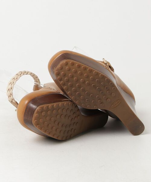 TOD'S（トッズ） フラットパンプス 34 ブラウン レディース : ZOZOTOWN
