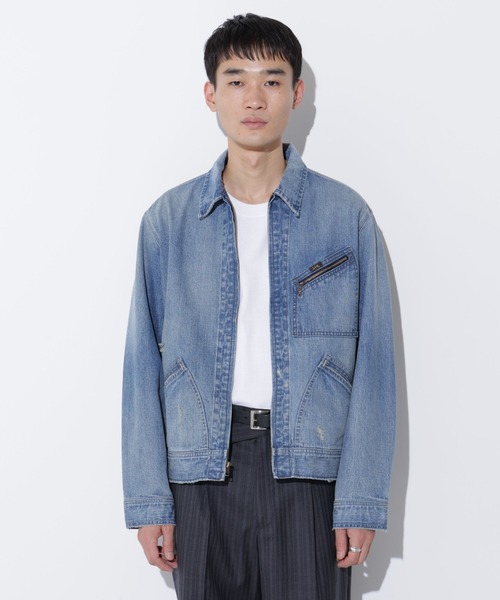 Lee（リー） デニムジャケット M ブルー メンズ : ZOZOTOWN Yahoo!店