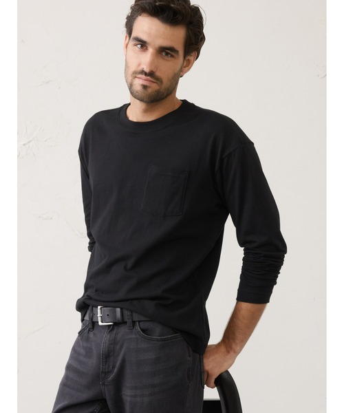 BANANA REPUBLIC tシャツ FACTORY STORE 日本限定 長袖ボクシーTシャツ