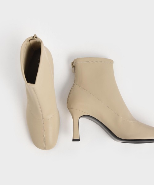 特価豊富な ブーツ スプールヒール アンクルブーツ / Spool Heel Ankle Boots ZOZOTOWN PayPayモール店 - 通販 - PayPayモール 特価新品