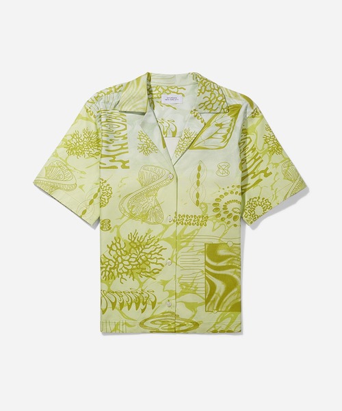 ブラウス シャツ Dani Diatoms Camp Collar Shirt レディース Saturdays NYC ブラウス シャツ Dani Diatoms Camp Collar Shirt