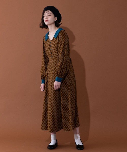 ビンテージ ワンピース Paypayモール店 通販 Paypayモール Charming Classical Onepiece 小花柄 クラシカルワンピース Zozotown