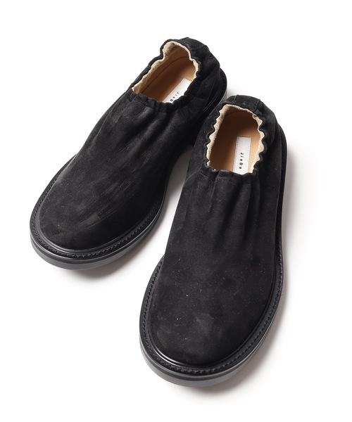 JieDa（ジエダ） スリッポン SLIP ON LEATHER SHOES メンズ : ZOZOTOWN