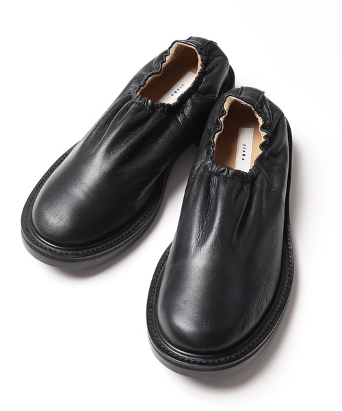 JieDa（ジエダ） スリッポン SLIP ON LEATHER SHOES メンズ : ZOZOTOWN