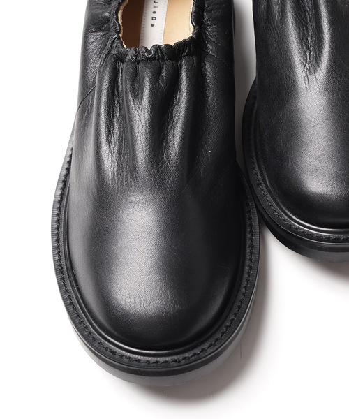 JieDa（ジエダ） スリッポン SLIP ON LEATHER SHOES メンズ : ZOZOTOWN