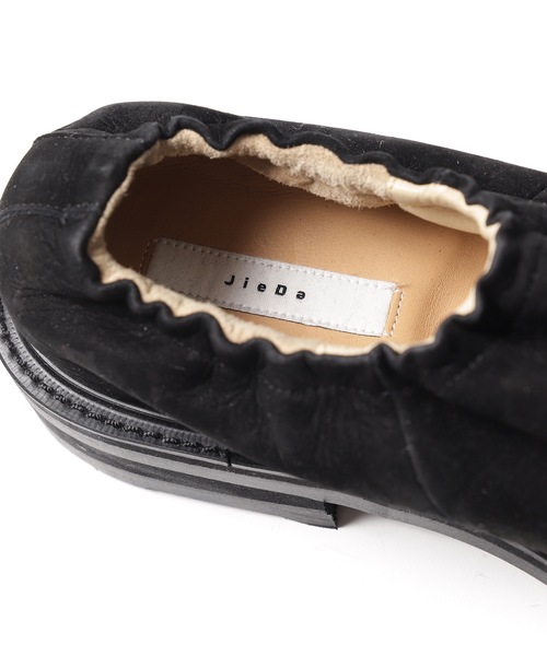 スリッポン SLIP ON LEATHER SHOES メンズの画像