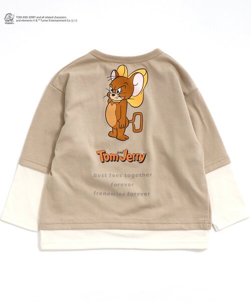 Tシャツ Tシャツ Web限定 トムとジェリーレイヤードtシャツ Sale 85 Off
