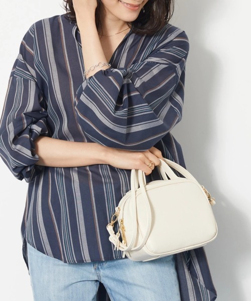 AMERICAN HOLIC シャツ ブラウス バックオープンシアーブラウス