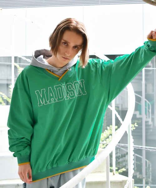 boxraw ジェナーロ・オーバーサイズ・ウィンドブレーカー・クルー