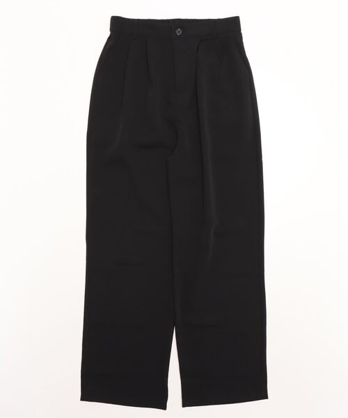 SETUP7 スラックス パンツ 「SETUP7」ハイウエストタックパンツ KNF