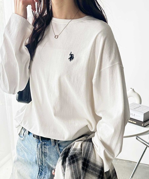 U.S. POLO ASSN.（ユーエスポロアッスン） tシャツ GeeRA別注「U.S.