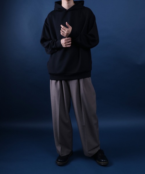 ANPAS（アンパス） パーカー Soft Cardboard Knit Oversized Sweat