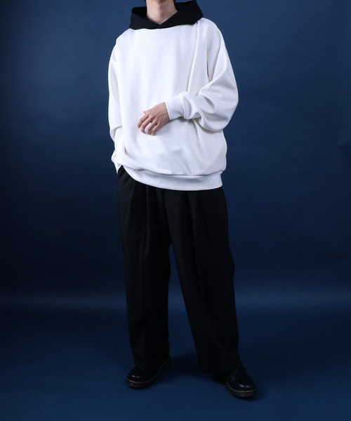 ANPAS（アンパス） パーカー Soft Cardboard Knit Oversized Sweat