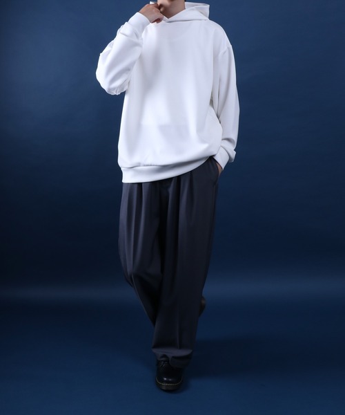 ANPAS（アンパス） パーカー Soft Cardboard Knit Oversized Sweat