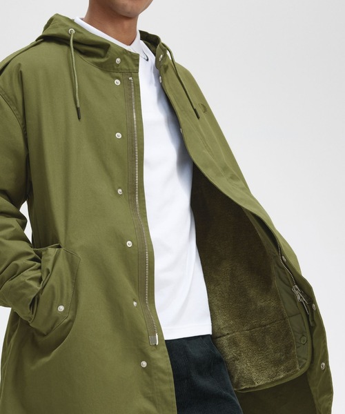 FRED PERRY モッズコート コート Fur Lined Fishtail Parka