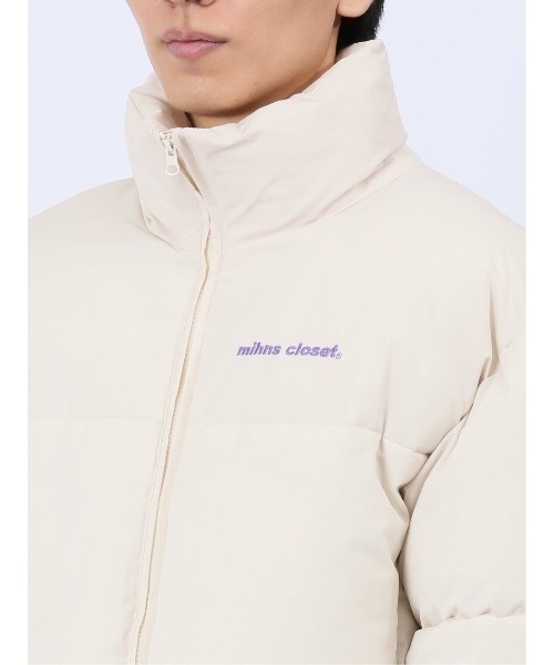 【美品】Stone  COTTON ブルゾン mihns closet (ミンズクローゼット) ボリュームブルゾン ストレッチ