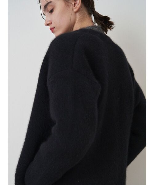 ELENDEEK（エレンディーク） カーディガン ベーシックCNラクーン