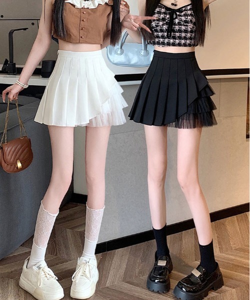 スカート アシメ レイヤード ミニスカート : ZOZOTOWN Yahoo!店 - 通販