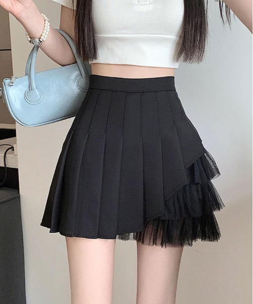 BLACK PEACE NOW アシメ ミニスカート Mサイズ スカート アシメ レイヤード ミニスカート : ZOZOTOWN Yahoo!店 - 通販