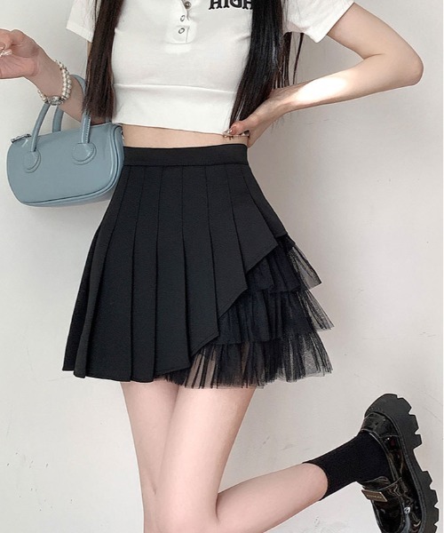 スカート アシメ レイヤード ミニスカート : ZOZOTOWN Yahoo!店 - 通販
