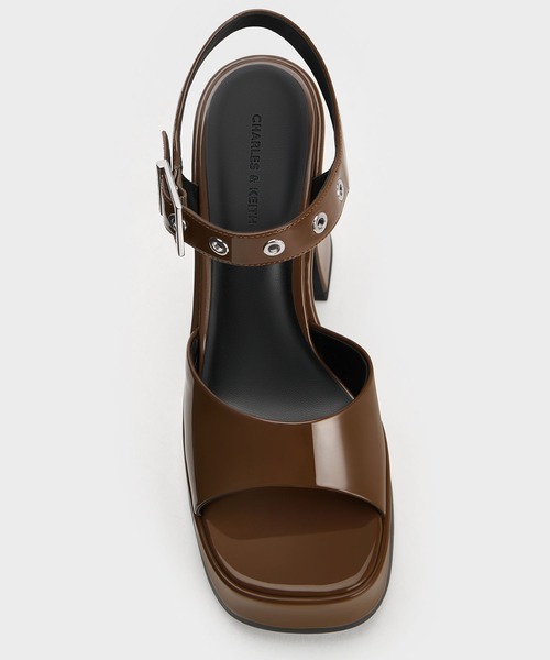 CHARLES ＆ KEITH サンダル Jocelyn ジョスリン グロメット