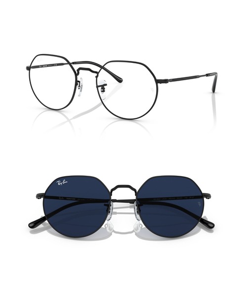 レイバン サングラス JACK TRANSITIONS JACK TRANSITIONS® Sunglasses in Black and Clear/Blue