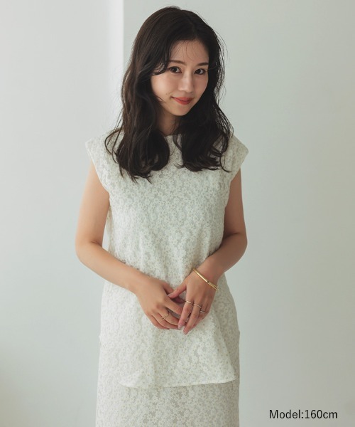 tシャツ フラワーレースノースリーブトップス レディース 楽天市場】花柄レースタンクトップ トップス Tシャツ 袖なし