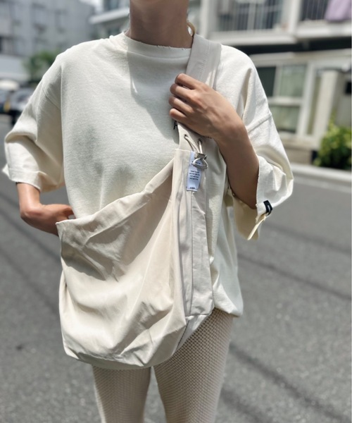 ホワイト ショルダーバッグ Off-White】オフホワイト『バインダークリップ 2WAYショルダー