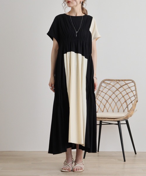 EK♡mama専用　NICOLITA ANNA グレー ワンピース 12ヶ月 Anna Nicola ワンピース AnnaNicola 綿ローンドットプリントOP