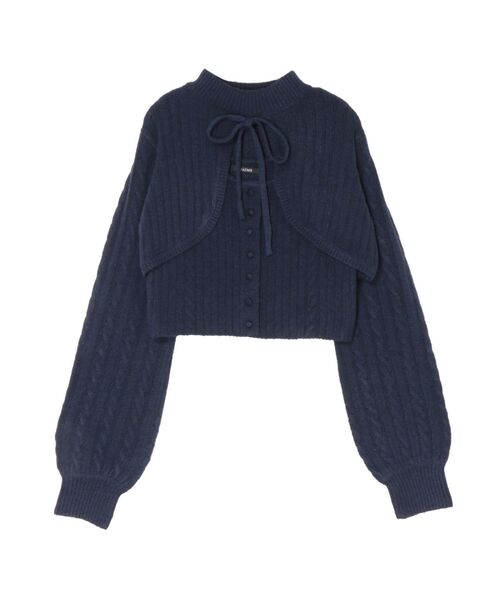 EATME アンサンブル レイヤードセットニットTOP : ZOZOTOWN Yahoo!店  