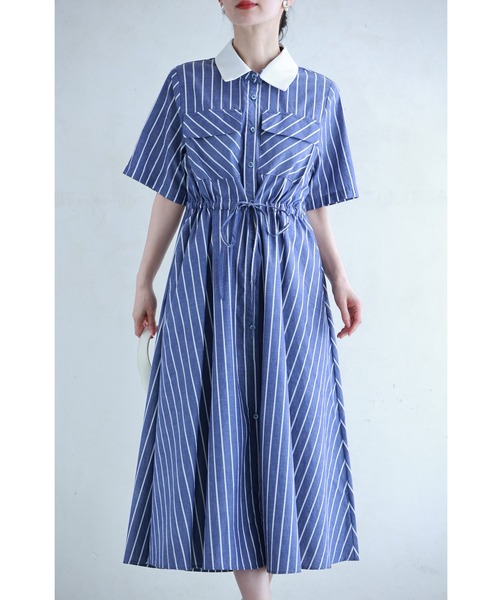 白襟 ワンピース（ワンピース、チュニック）の商品一覧 | ファッション  