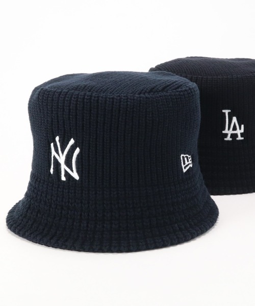 snidel ニューエラ　バケットハット　バケハ　ビーニー　ニット帽 SNIDEL（スナイデル）の「【SNIDEL|NEW ERA】コラボニット