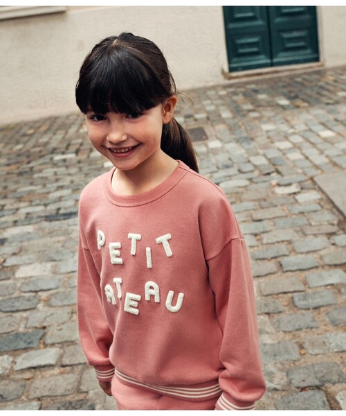 PETIT BATEAU（プチバトー） トレーナー スウェット長袖プルオーバー