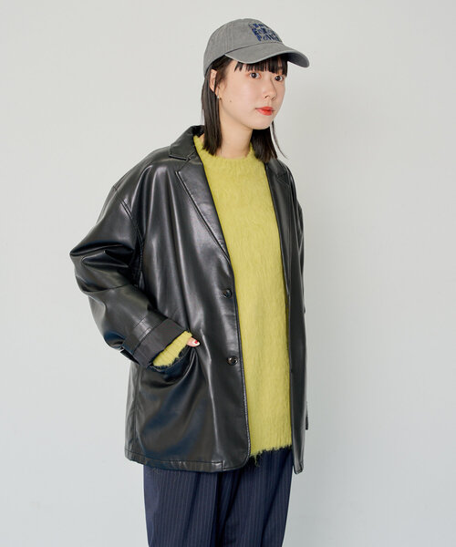 WHIMSIC ジャケット テーラードジャケット 「UNISEX」ヴィーガン